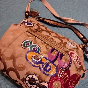 Coach Puppy graffiti purse